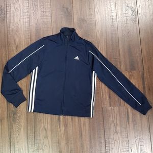 Navy Blue Adidas Track Jacket